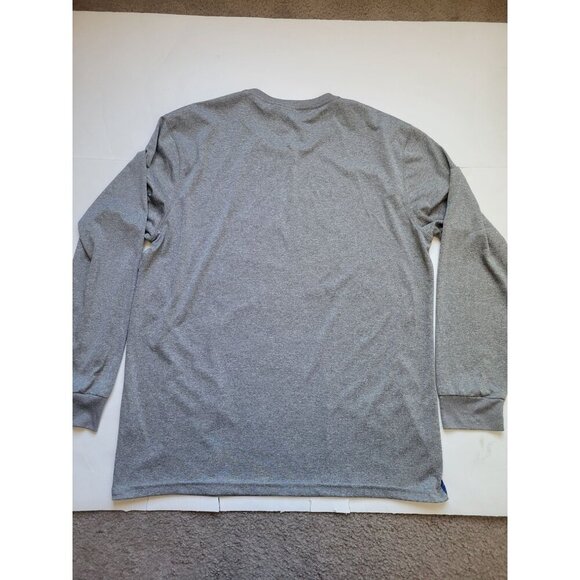 New York Giants NFL Football Gray Long Sleeve Shirt Size L Sport Athletic Fans - Picture 7 of 7